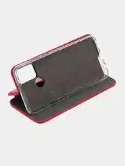 Красный чехол книжка для Samsung J1(16), J2 Prime, J3(16), J5(17), J6, J8