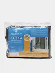 Сетка антимоскитная на дверь 100*210 см черная на магнитах, крепление, липучки в комплекте