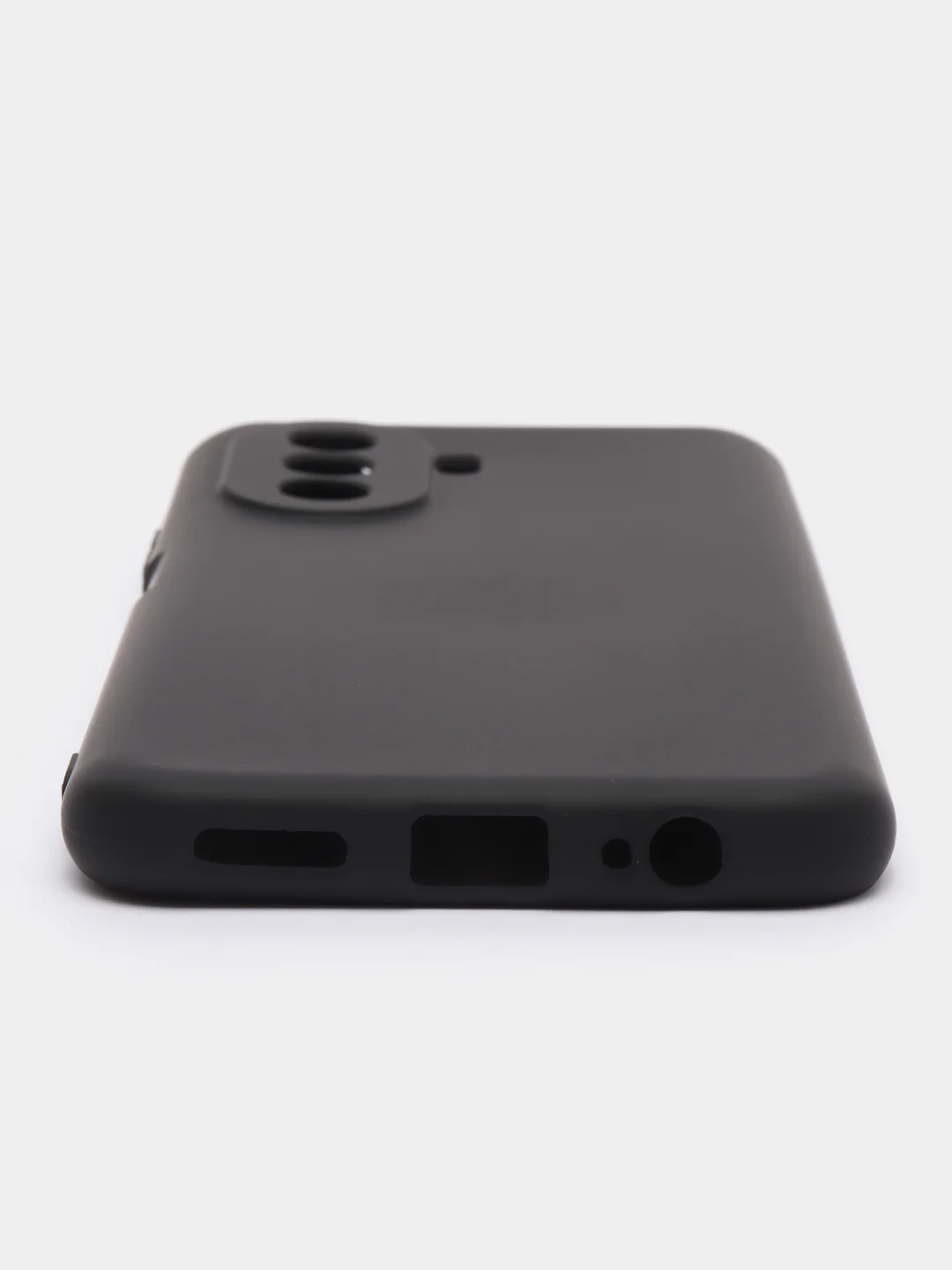 Черный чехол для Huawei Nova Y71 / Y70 / Y70 Plus ( Хуавей Нова У71/У70/У70 Плюс), Silicone Case