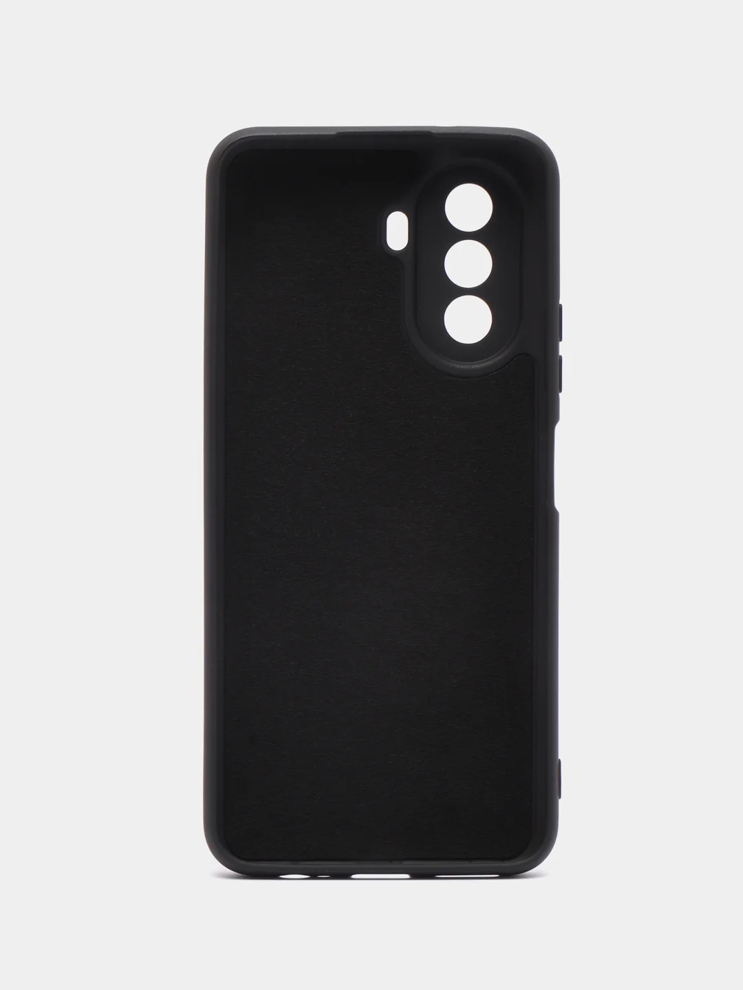 Черный чехол для Huawei Nova Y71 / Y70 / Y70 Plus ( Хуавей Нова У71/У70/У70 Плюс), Silicone Case