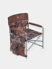 Коричневый кресло-стул, складное, туристическое 490 x 550 х 820 мм
