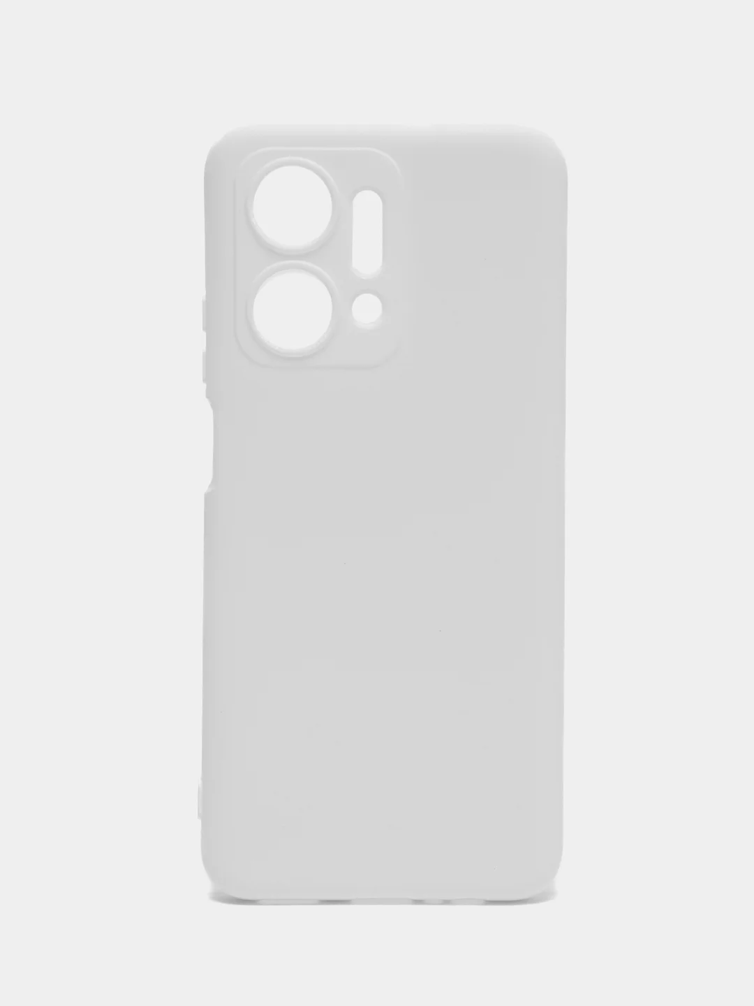 Белый чехол для HONOR X7a / X7a Plus + (Хонор Х7a / Х7а Плюс +), Silicone Case