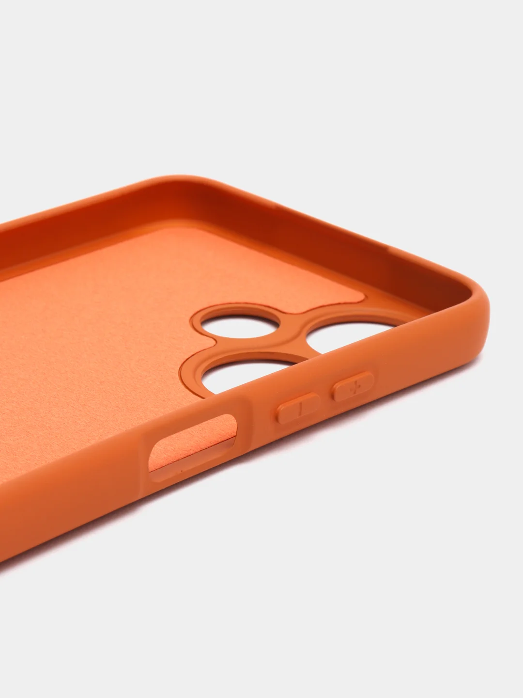 Коричневый чехол для Infinix HOT 30i (Инфиникс Хот 30 ай), Silicone Case