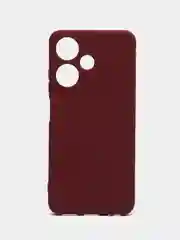 Тёмно-бордовый чехол для Infinix HOT 30i (Инфиникс Хот 30 ай), Silicone Case