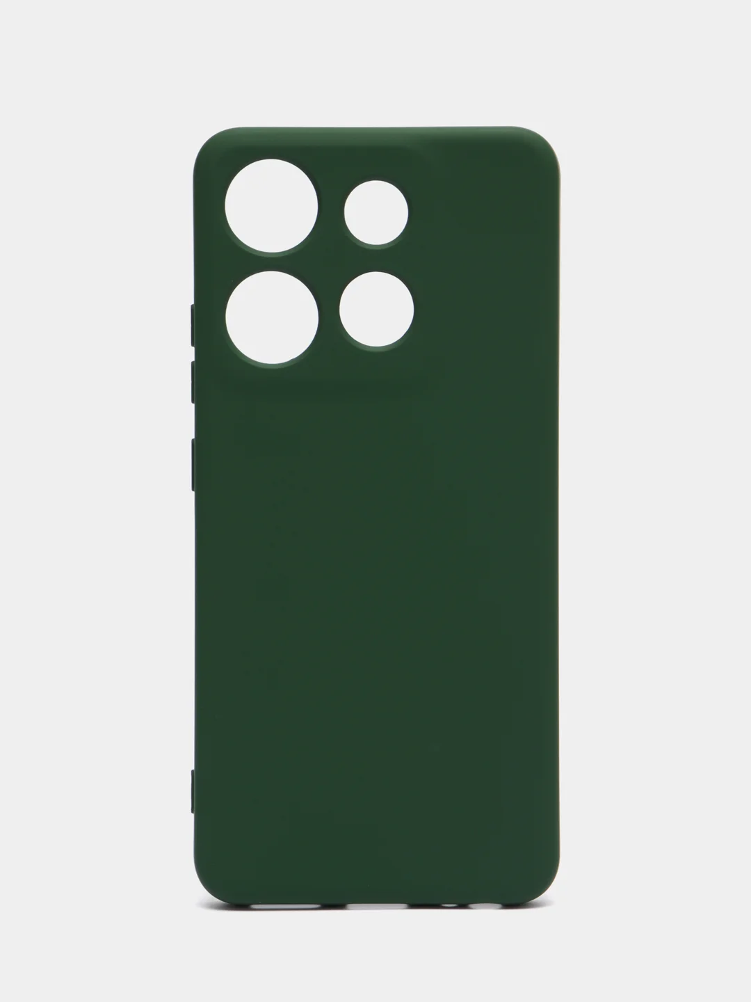 Зеленый чехол для Infinix Smart 7 (Инфиникс Смарт 7), Silicone Case