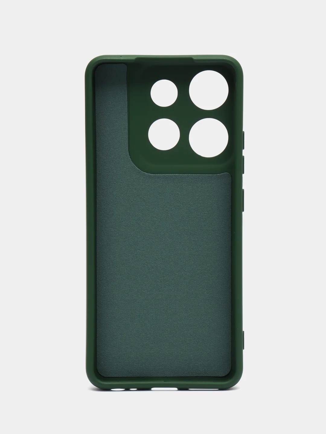 Зеленый чехол для Infinix Smart 7 (Инфиникс Смарт 7), Silicone Case