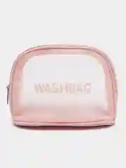 Белый косметичка водонепроницаемая, полупрозрачная Washbag
