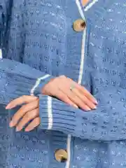 Голубой кардиган женский длинный