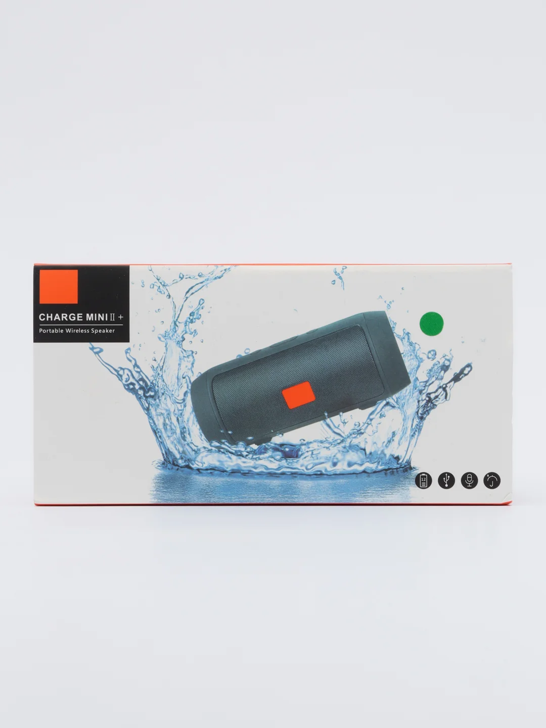 Бирюзовый беспроводная портативная колонка Charge mini 2 Plus, Bluetooth музыкальная