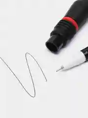 Красный вращающаяся ручка для трюков, Penspinning (пенспиннинг), гелевая