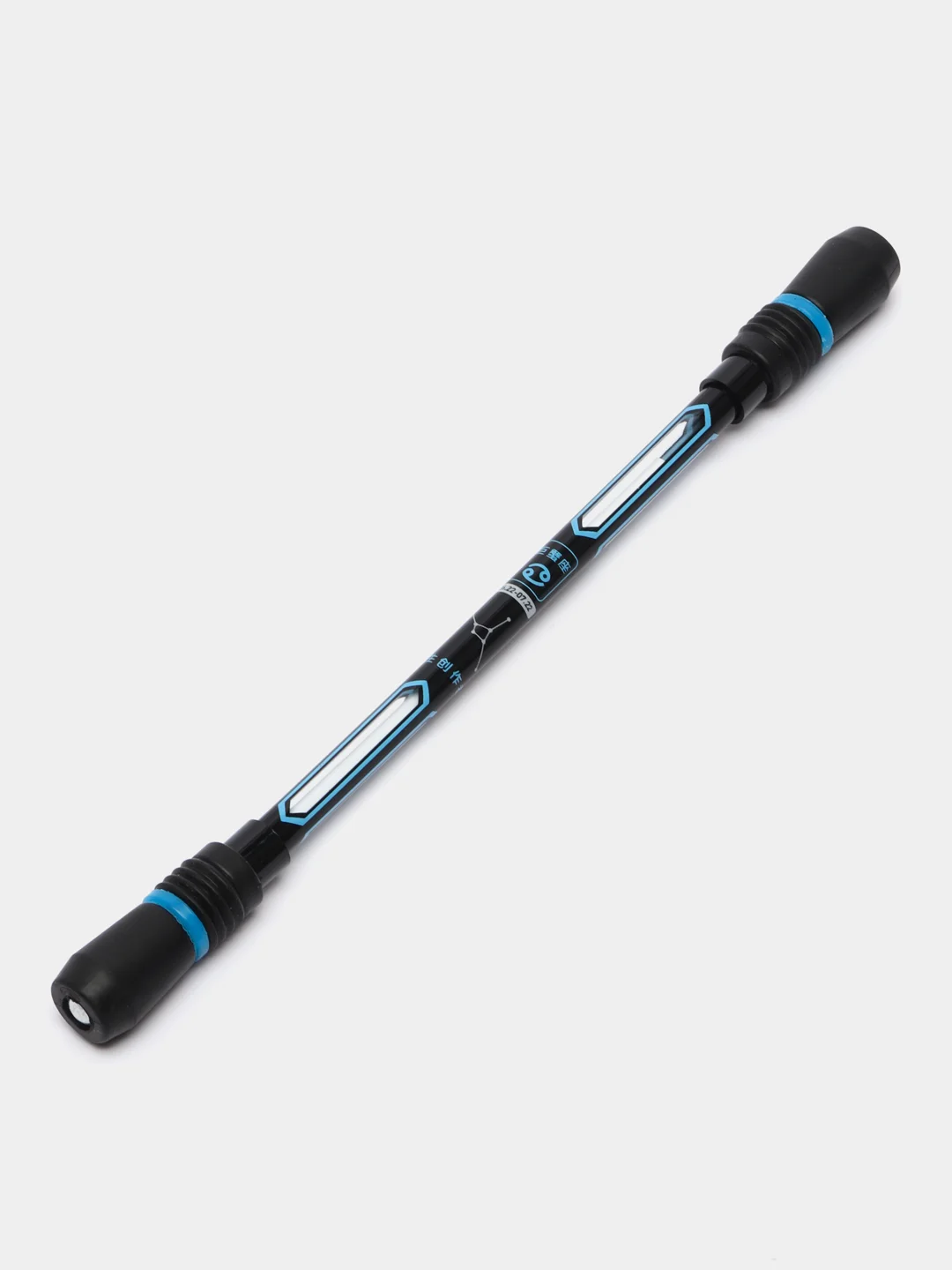Синий вращающаяся ручка для трюков, Penspinning (пенспиннинг), гелевая