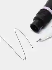 Фиолетовый вращающаяся ручка для трюков, Penspinning (пенспиннинг), гелевая
