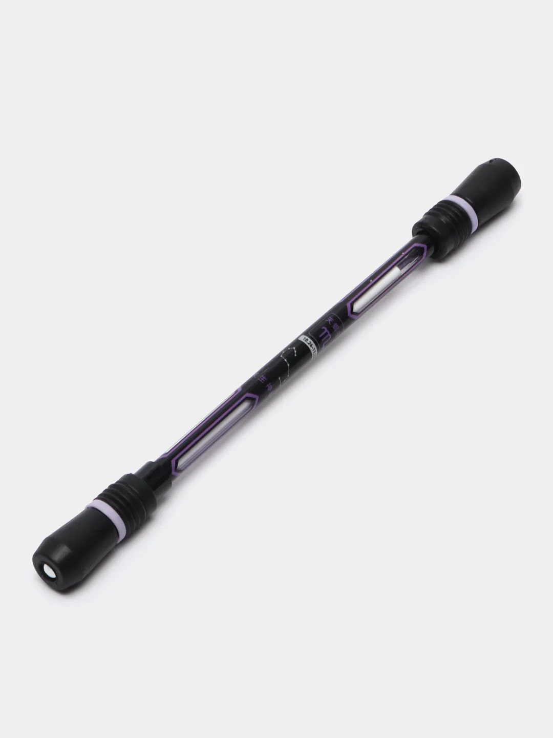 Фиолетовый вращающаяся ручка для трюков, Penspinning (пенспиннинг), гелевая