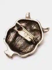 Золотой брошь женская "Сова", брошка 2*3см