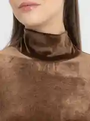 Платье женское бархатное