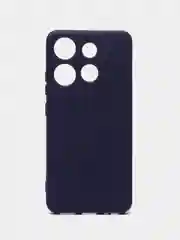 Темно-синий чехол для Infinix Smart 7 (Инфиникс Смарт 7), Silicone Case