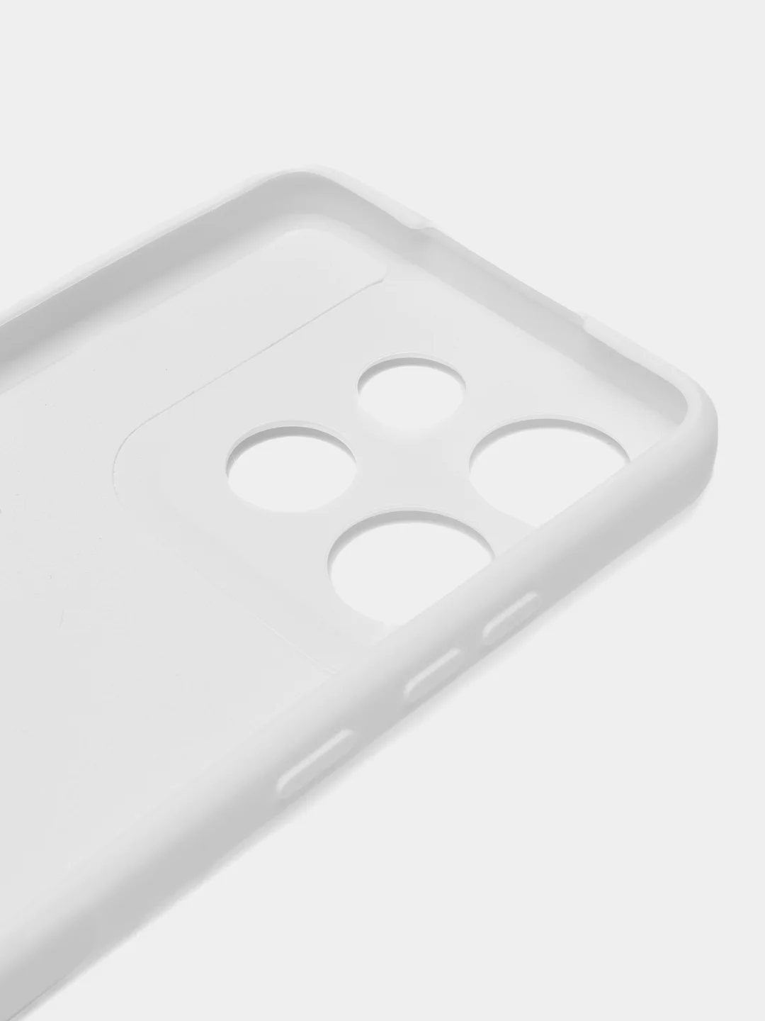 Белый чехол для Infinix Smart 7 (Инфиникс Смарт 7), Silicone Case