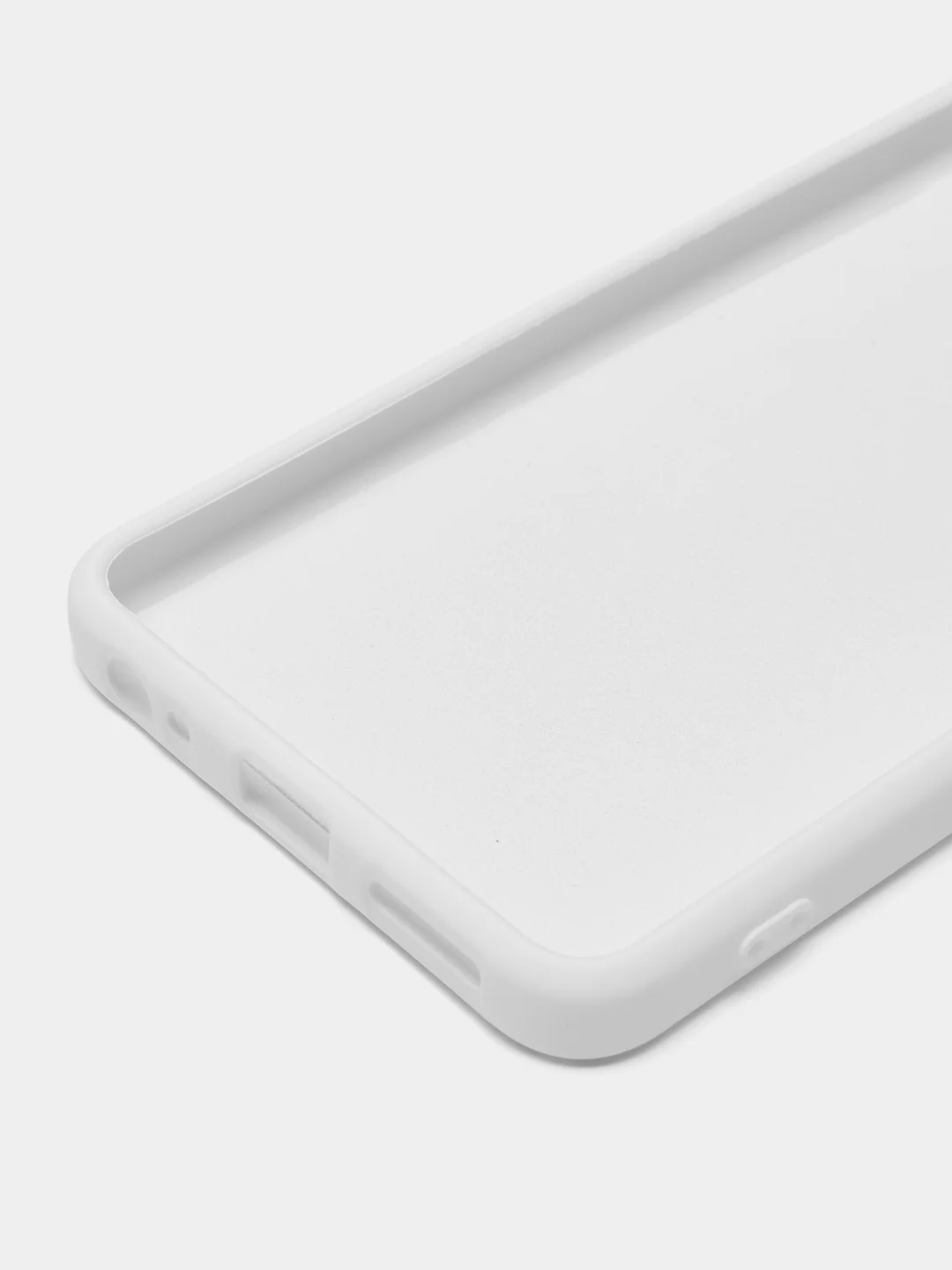 Белый чехол для Infinix Smart 7 (Инфиникс Смарт 7), Silicone Case