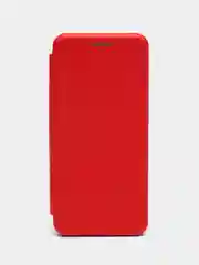Красный samsung A01, A10, A11, A20, A30, A21S, A41, A50, A51, А52,A71, M21, M31, M31S чехол-книжка