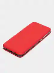 Красный samsung A01, A10, A11, A20, A30, A21S, A41, A50, A51, А52,A71, M21, M31, M31S чехол-книжка