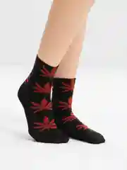 Носки женские "Конопля", хлопок