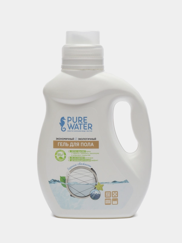 Гель для мытья всех видов полов Pure Water