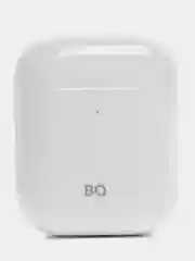Белый беспроводные наушники BQ BHS-06, 200 мАч