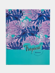 Дневник 1-11 кл. 40 л. (твердый) "Tropical", матовая ламинация