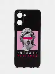 Мятный силиконовый чехол для Realme 10 Pro 5G, с принтом, с рисунком (Реалми 10 Про 5 джи)