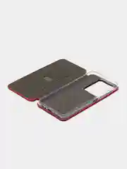 Красный чехол-книжка для Infinix NOTE 30 4G (Инфиникс Нот 30 4 Джи)