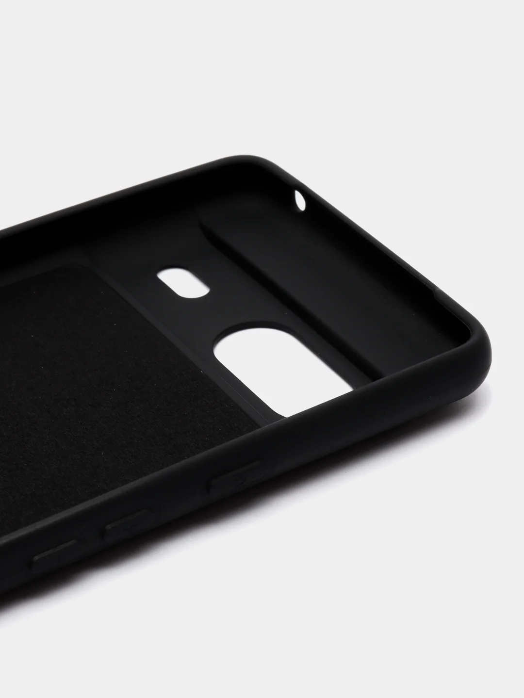 Черный чехол для Google Pixel 7 (Гугл Пиксель 7), с мягкой подкладкой