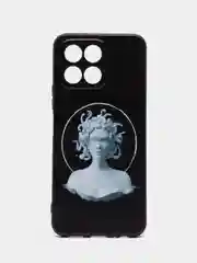 Зеленый силиконовый чехол для Honor X6/Honor X8 5G (Хонор Х6/Х8 5г), с принтом, с рисунком