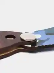 Нож с двумя лезвиями, раскладной