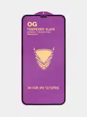 Защитное стекло OG iPhone 15, 14, 13, 12, 11, XR, Pro, Max, Mini, X, XS, 7, 8, SE на айфон