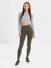 Хаки легинсы Giulia Leggings 01