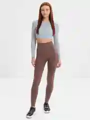 Коричневый легинсы Giulia Leggings 01