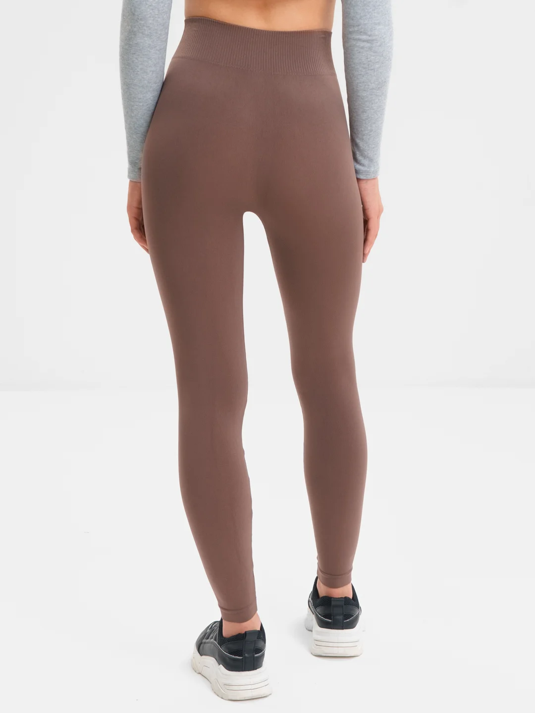 Коричневый легинсы Giulia Leggings 01