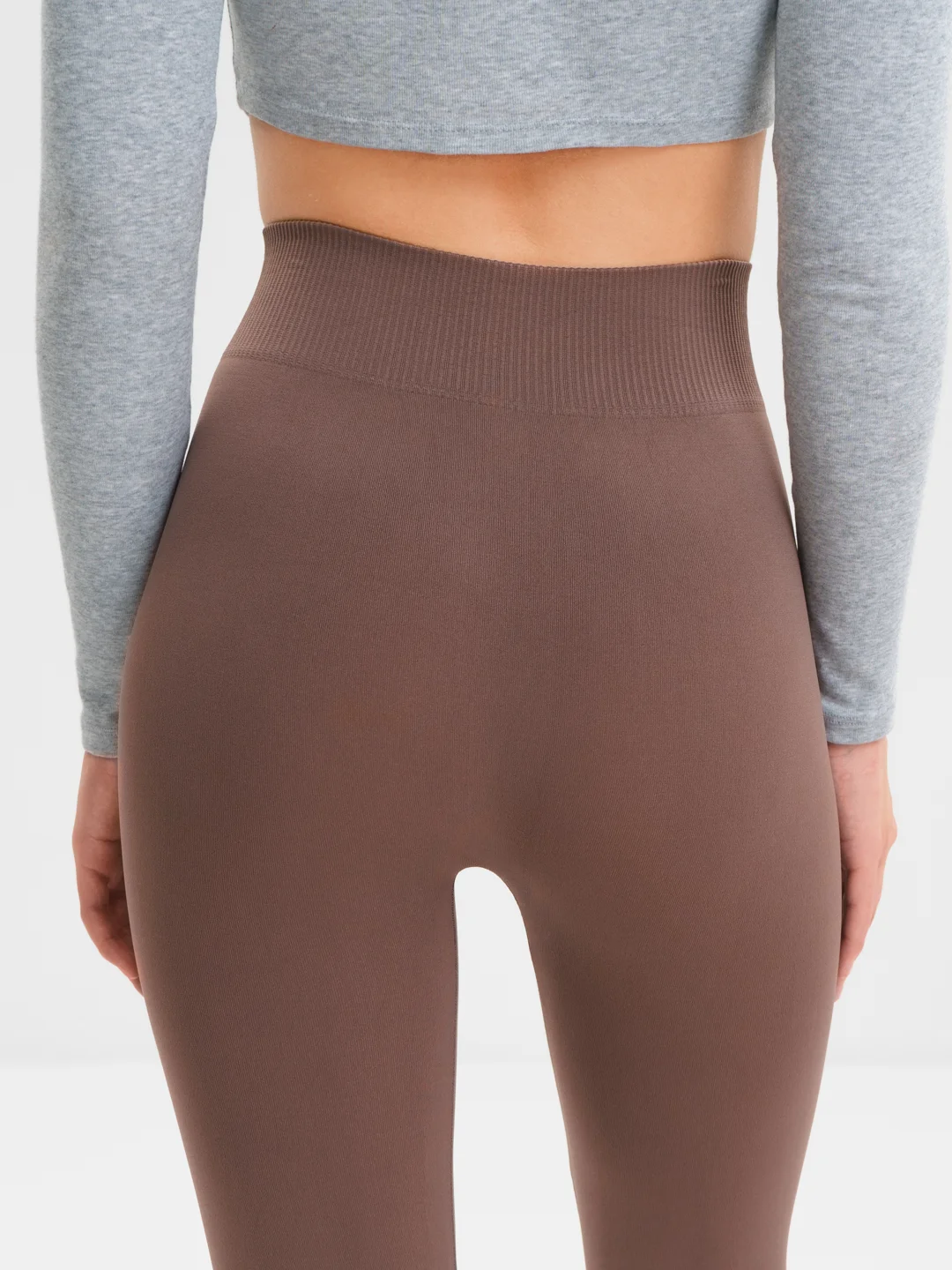 Коричневый легинсы Giulia Leggings 01