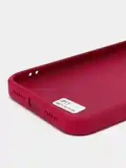 Фуксия силиконовый чехол для iPhone 11, со стеклянной панелью и защитой для камеры