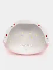 Розовый лампа для маникюра и педикюра, гибридная UV/LED лампа для гель-лака 36W, 12 светодиодов