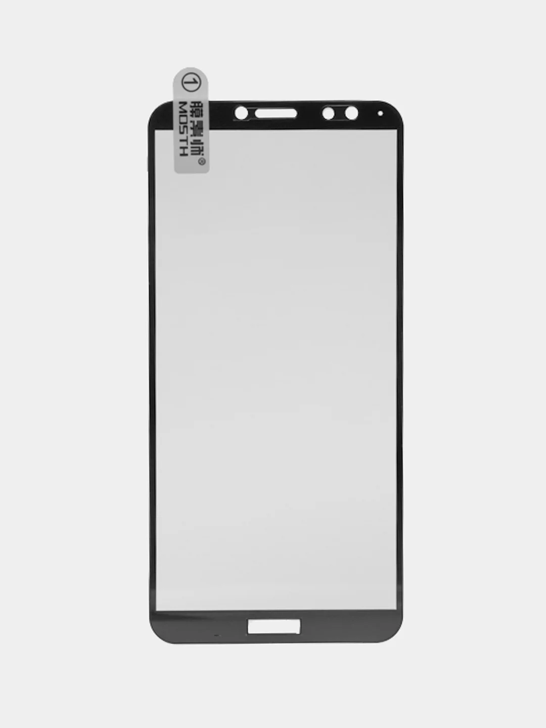 Черный защитное стекло 6D для Huawei P30 Lite, Honor 9, Honor 9 Lite (полная проклейка)