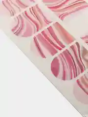 Розовый слайдеры для ногтей