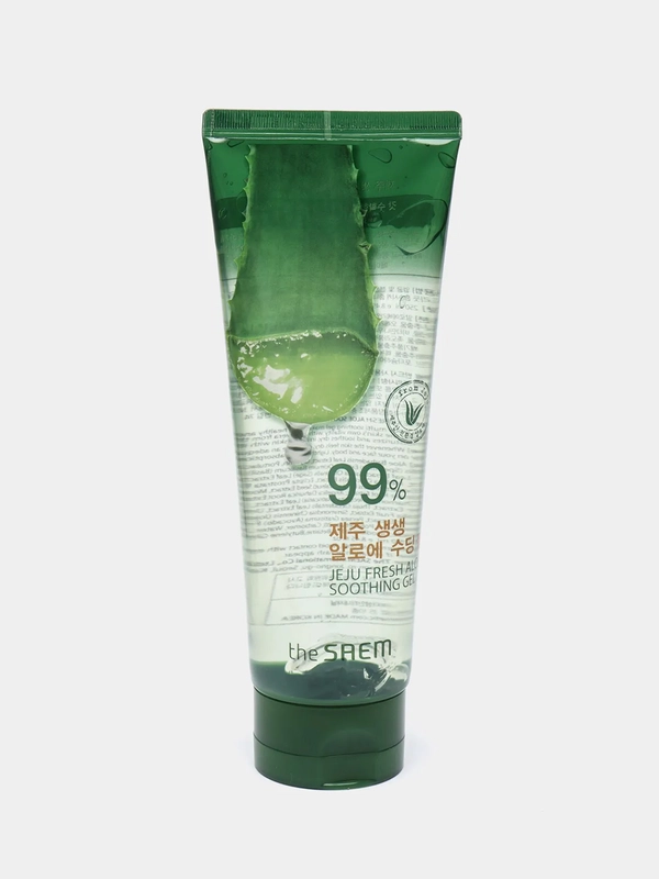 Гель-крем с 99% алоэ вера THE SAEM Jeju Fresh, 250 мл