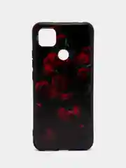 Оранжевый чехол для Xiaomi Redmi 9C / 10A, с принтом, с рисунком (Сяоми Редми 9С / 10А)