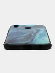 Тёмно-бирюзовый силиконовый чехол для Honor 10 Lite / Huawei P Smart 2019, с принтом, с рисунком (Хонор 10 Лайт / Хуавей П смарт 2019)
