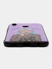 Пурпурный силиконовый чехол для Honor 10 Lite / Huawei P Smart 2019, с принтом, с рисунком (Хонор 10 Лайт / Хуавей П смарт 2019)