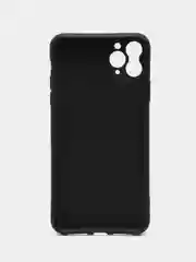 Фиолетовый силиконовый чехол с рисунком iPhone 11 Pro Max, XS, XR