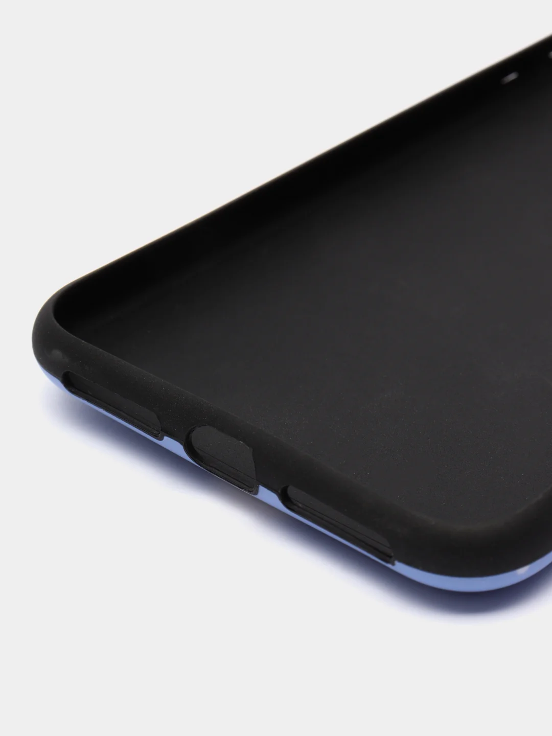 Фиолетовый силиконовый чехол с рисунком iPhone 11 Pro Max, XS, XR