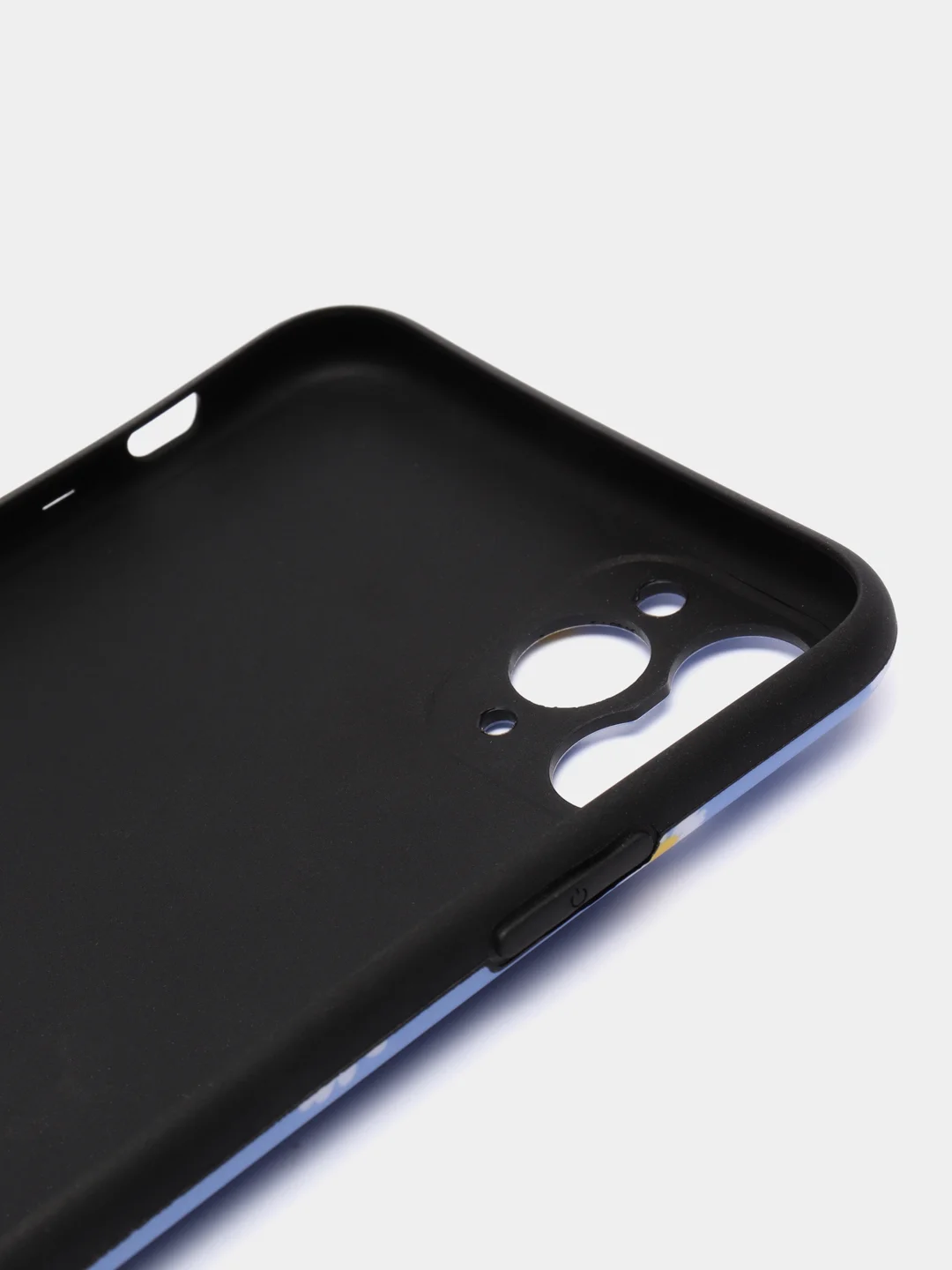 Фиолетовый силиконовый чехол с рисунком iPhone 11 Pro Max, XS, XR
