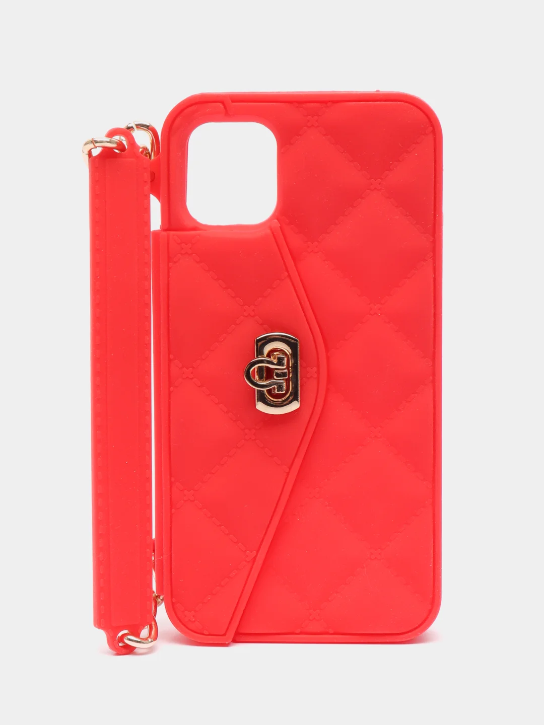 Красный силиконовый, резиновый чехол поп-ит для iPhone XR, 11, 12, Pro MAx